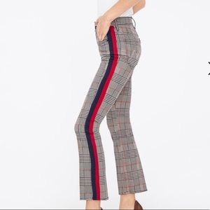 Mother the insider ankle  plaid Insider Ankle 9" High Rise Pants Size 27